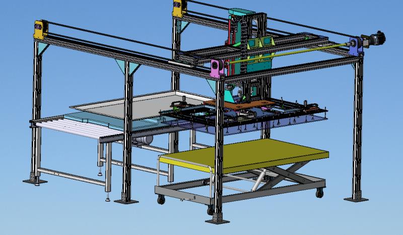 電視機（jī）上（shàng）屏機、大屏幕電視機上屏機、電視機（jī）反轉機、非標自動化（huà）設備
