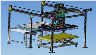 電視機上屏機、大屏幕電視機（jī）上屏機、電視機翻轉機、非標自動化設備
